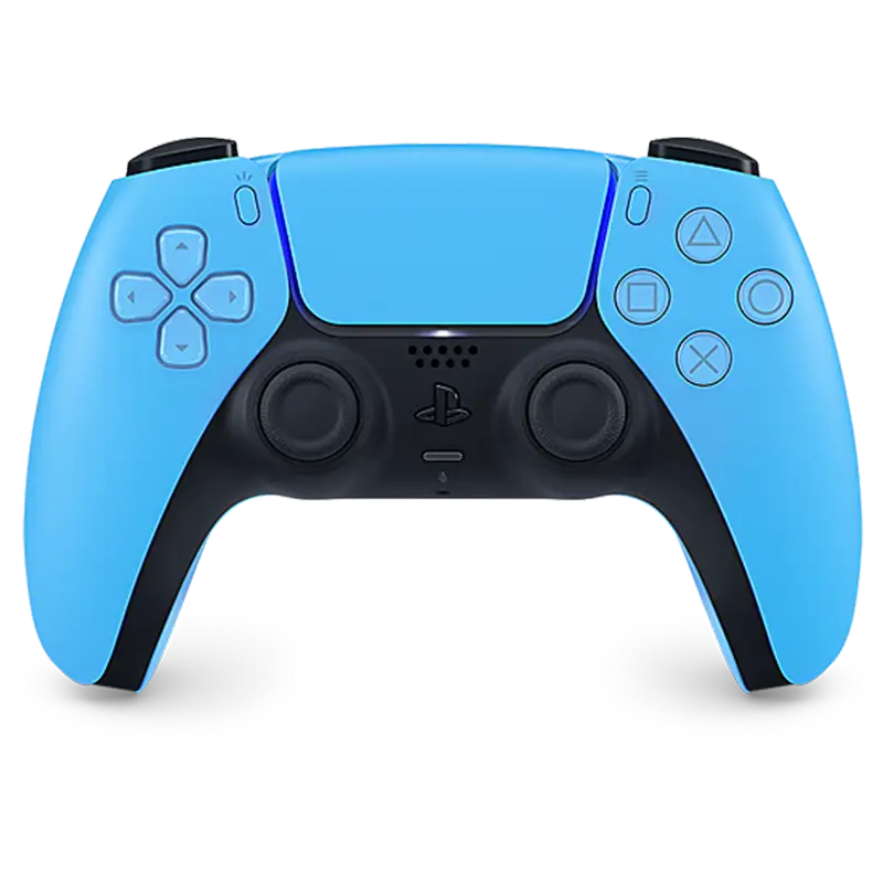 دسته بازی پلی استیشن 5 سونی مدل DUALSENSE آبی استارلایت