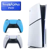 پلی استیشن 5 اسلیم ( PS5 Slim ) دیسک خور ریجن اروپا 2016 با یک دسته اضافه آبی
