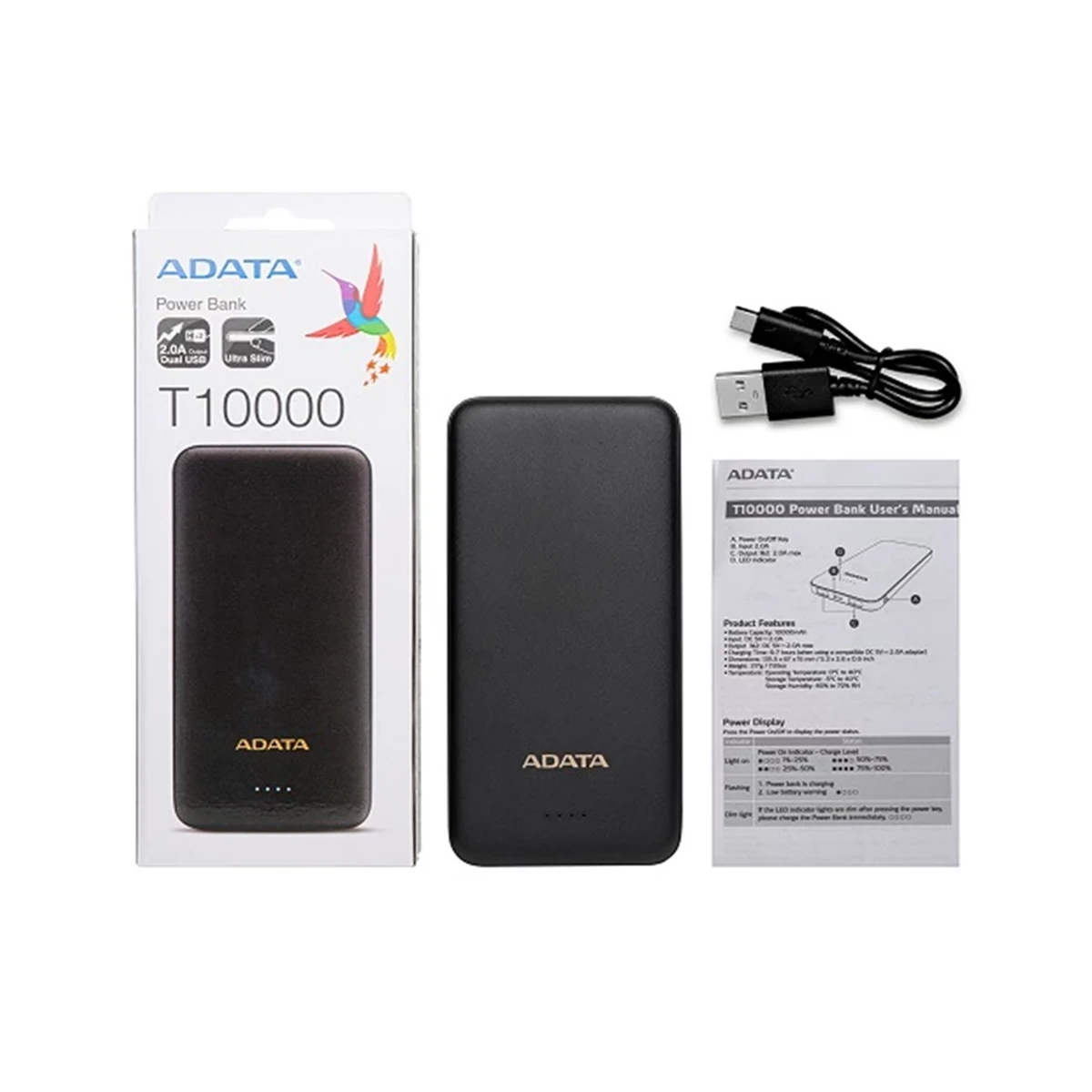 پاور بانک ای دیتا T10000