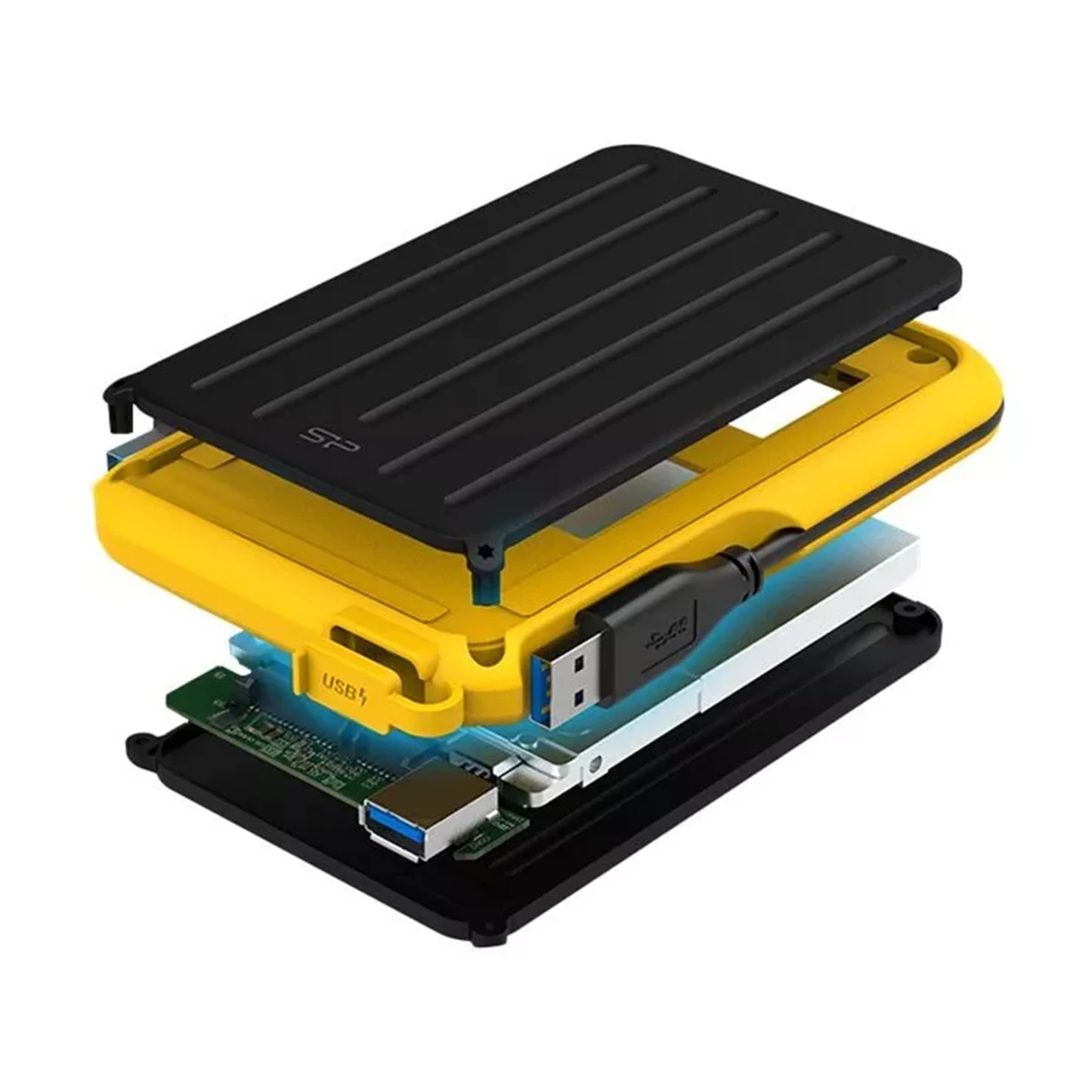 هارد اکسترنال سیلیکون پاور Armor A66