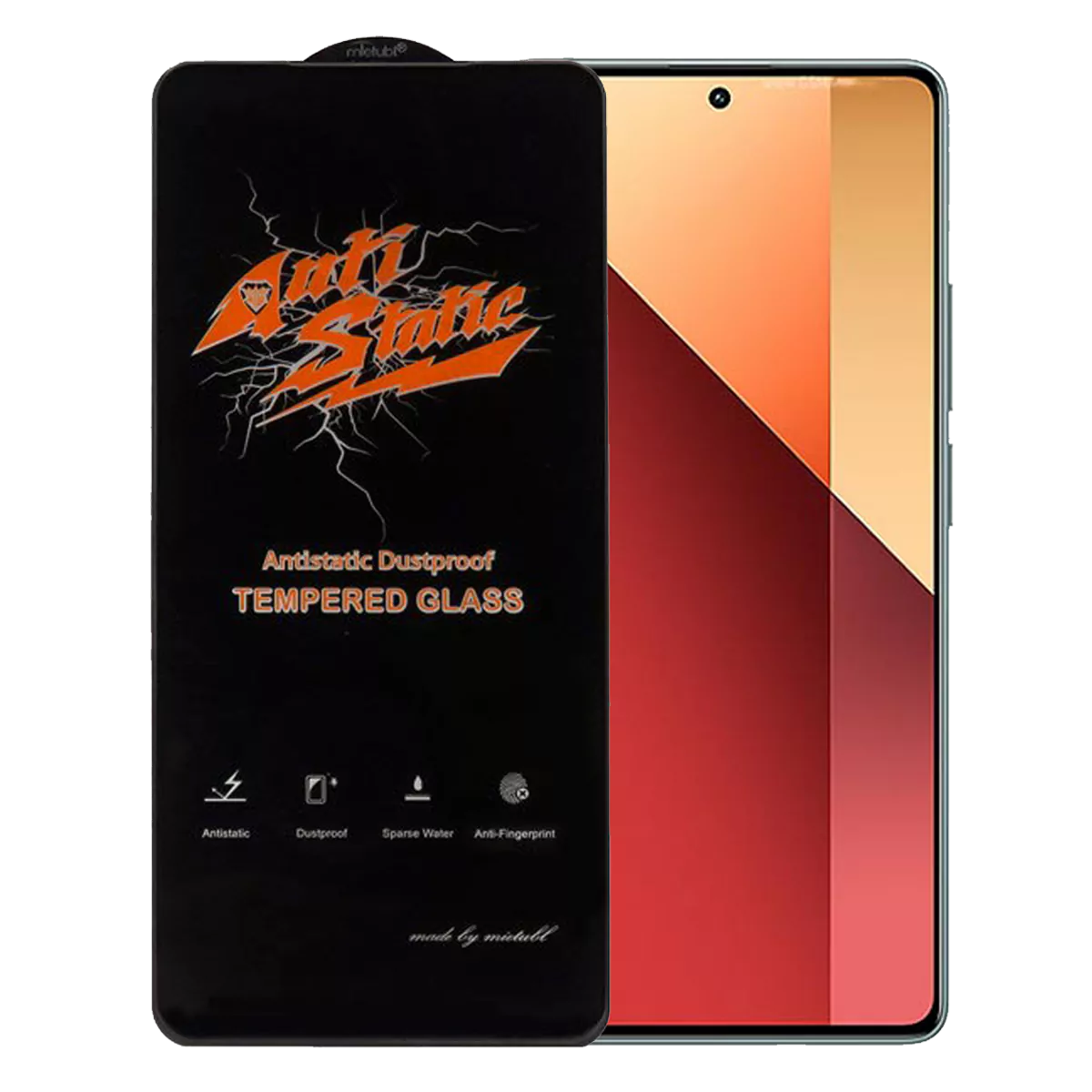 گلس گوشی شیائومی REDMI NOTE 13 PRO 4G5G میتوبل مدل آنتی استاتیک